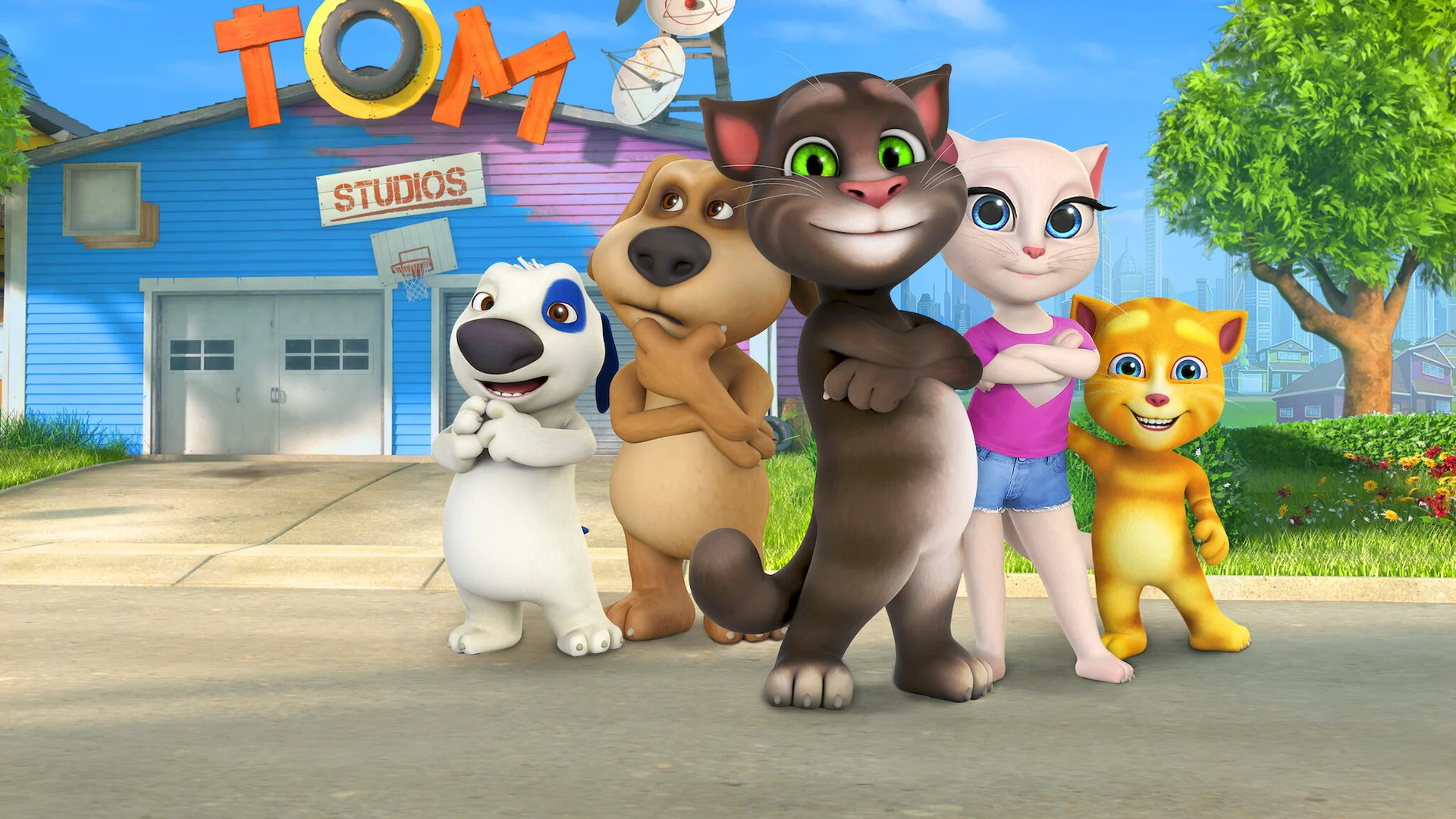 talking tom animation
